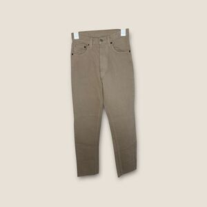 Indian Motorcycle Khaki Straight Leg High Rise Jeans Womens Size 26